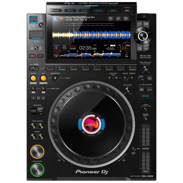 DJ-контроллер с джогом Pioneer CDJ-3000 Black