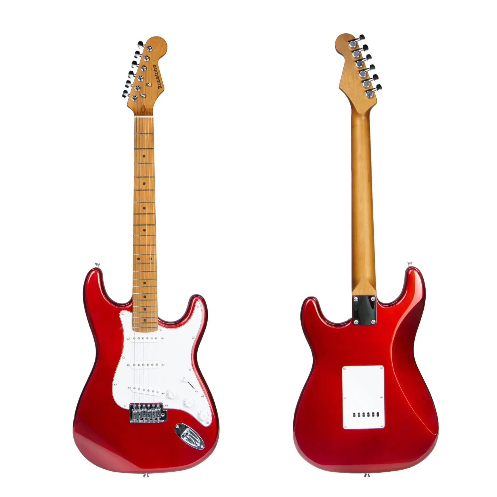 Электрогитара Bosstone SG-03 V.2 RD (2025) 6 струн, цвет красный