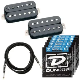 Звукосниматель для электрогитары Seymour Duncan APH-2s Slash Alnico II Pro черный (набор, 2 шт.), с 6 комплектами струн