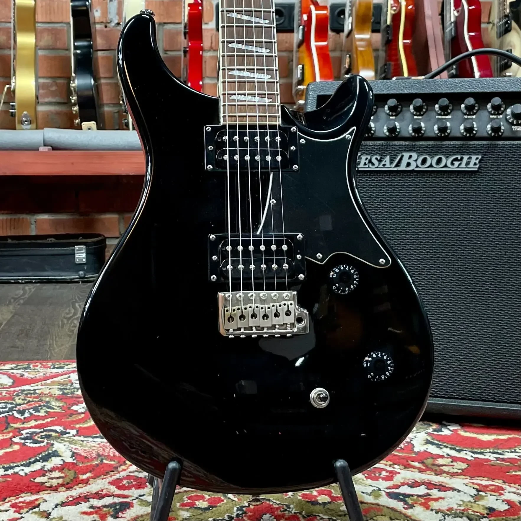 Электрогитара PRS SE Signature Santana Black w/gigbag Korea 2005