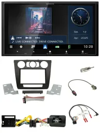 Автомагнитола Kenwood 2DIN, Bluetooth, USB, DAB, для BMW 1 Series (E87/E88), поддержка управления с руля