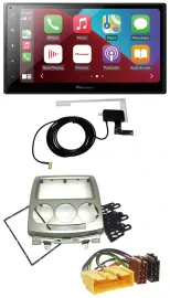 Автомагнитола Pioneer 2DIN USB Bluetooth DAB MP3 для Mazda 5 (CR, 2005–2010)