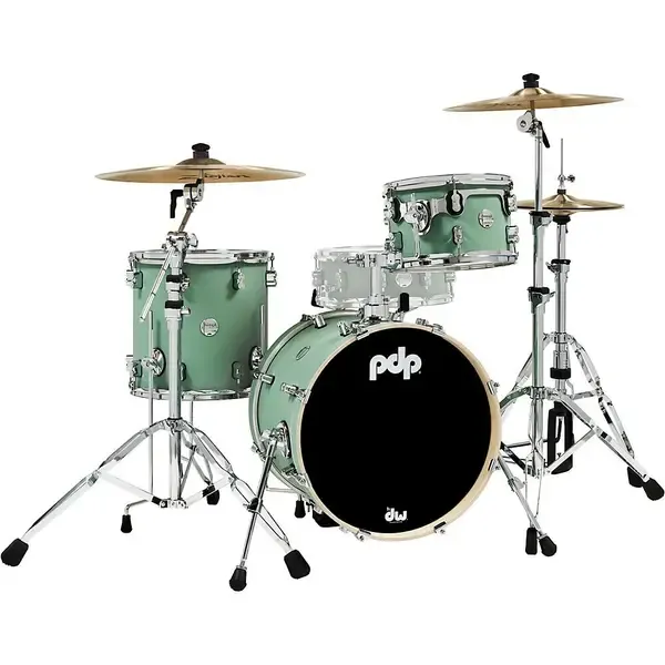 Ударная установка акустическая PDP by DW Concept Maple 3-Piece Bop Shell Pack Satin Seafoam