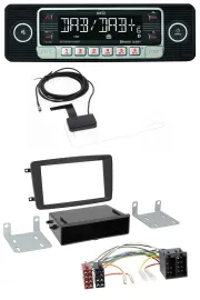 Dietz DAB Bluetooth USB MP3 Autoradio für Mercedes C-Klasse CLK Vito Viano