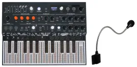 Синтезатор Arturia MicroFreak, гибридный, 25-Key, USB MIDI, с микрофоном gooseneck