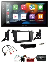 Pioneer DAB Bluetooth 2DIN USB Lenkrad Autoradio für Mazda 5 2010-2015