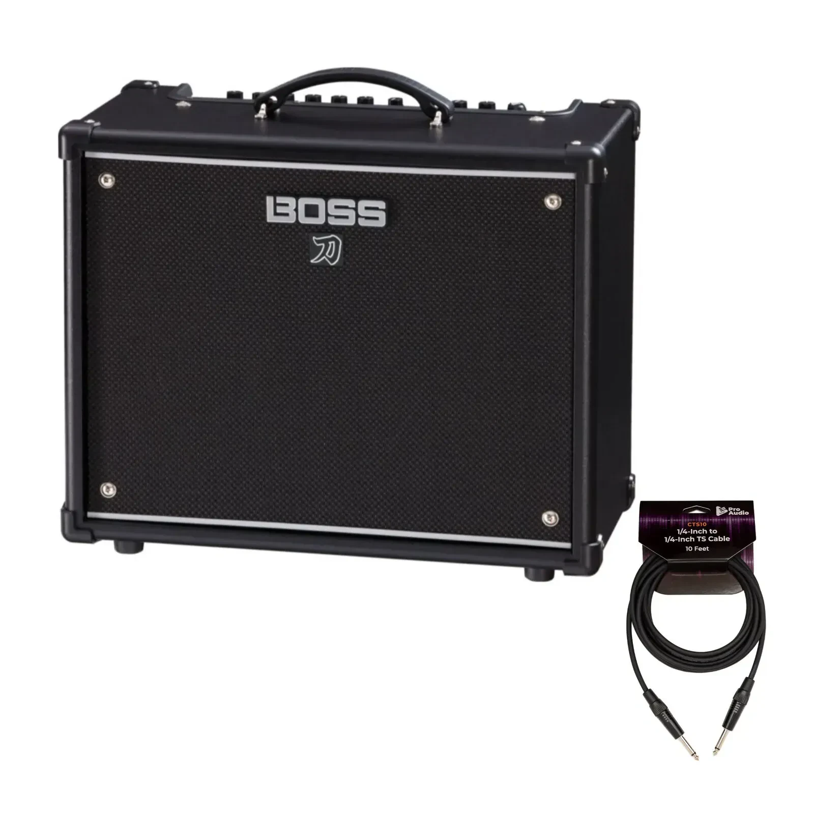 Комбоусилитель для электрогитары Boss Katana Gen 3 50W 1x12" черный (набор)