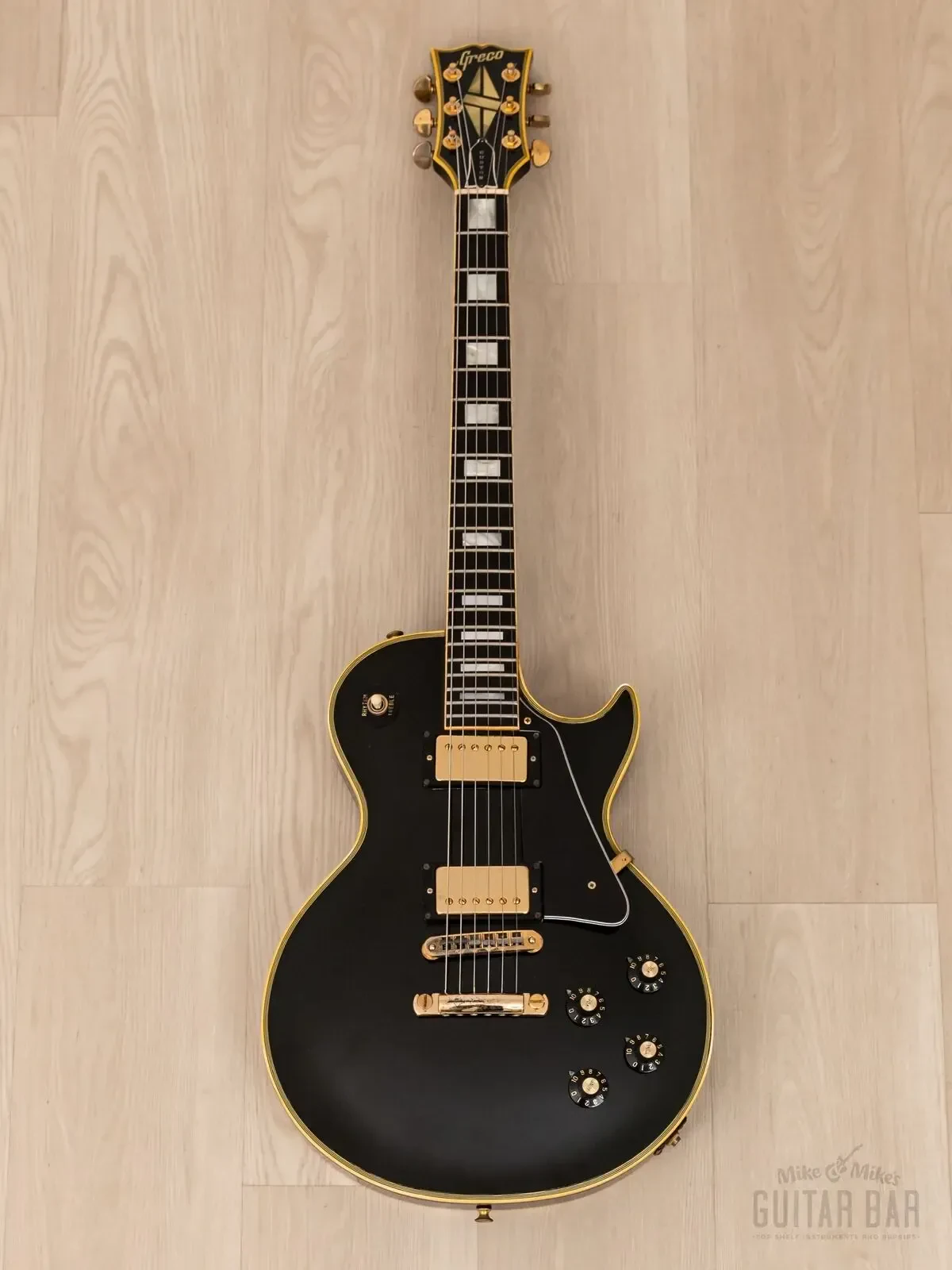 Электрогитара Greco EG1000 HH Black Beauty w/case Japan 1978