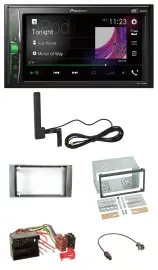 Pioneer MP3 DAB AUX 2DIN Bluetooth Autoradio für Ford Kuga Fusion Transit 05-12