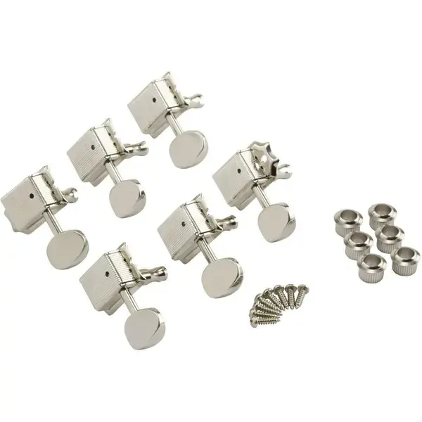 Колки гитарные Fender Tuning Machine Vintage Style Strat Tele Set Chrome