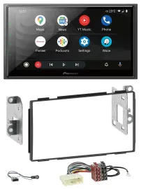 Pioneer USB 2DIN DAB MP3 Bluetooth Autoradio für Nissan Qashqai 2007-2013