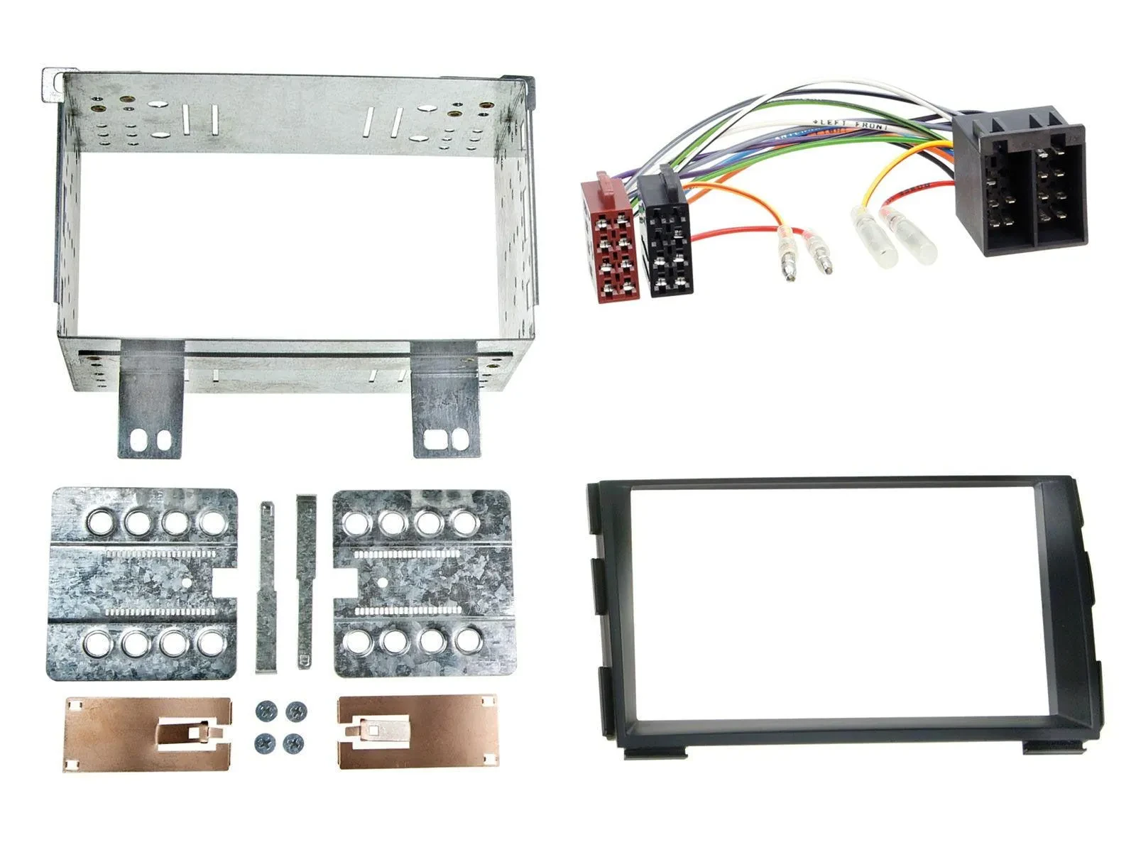 Einbauset Doppel DIN Autoradio für Kia Ceed 09-12 proCeed 11-13