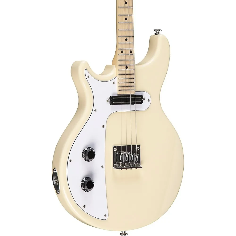 Электромандолина Gold Tone GME4L 4-струнная, левосторонняя, кремовая, глянцевая, с сумкой