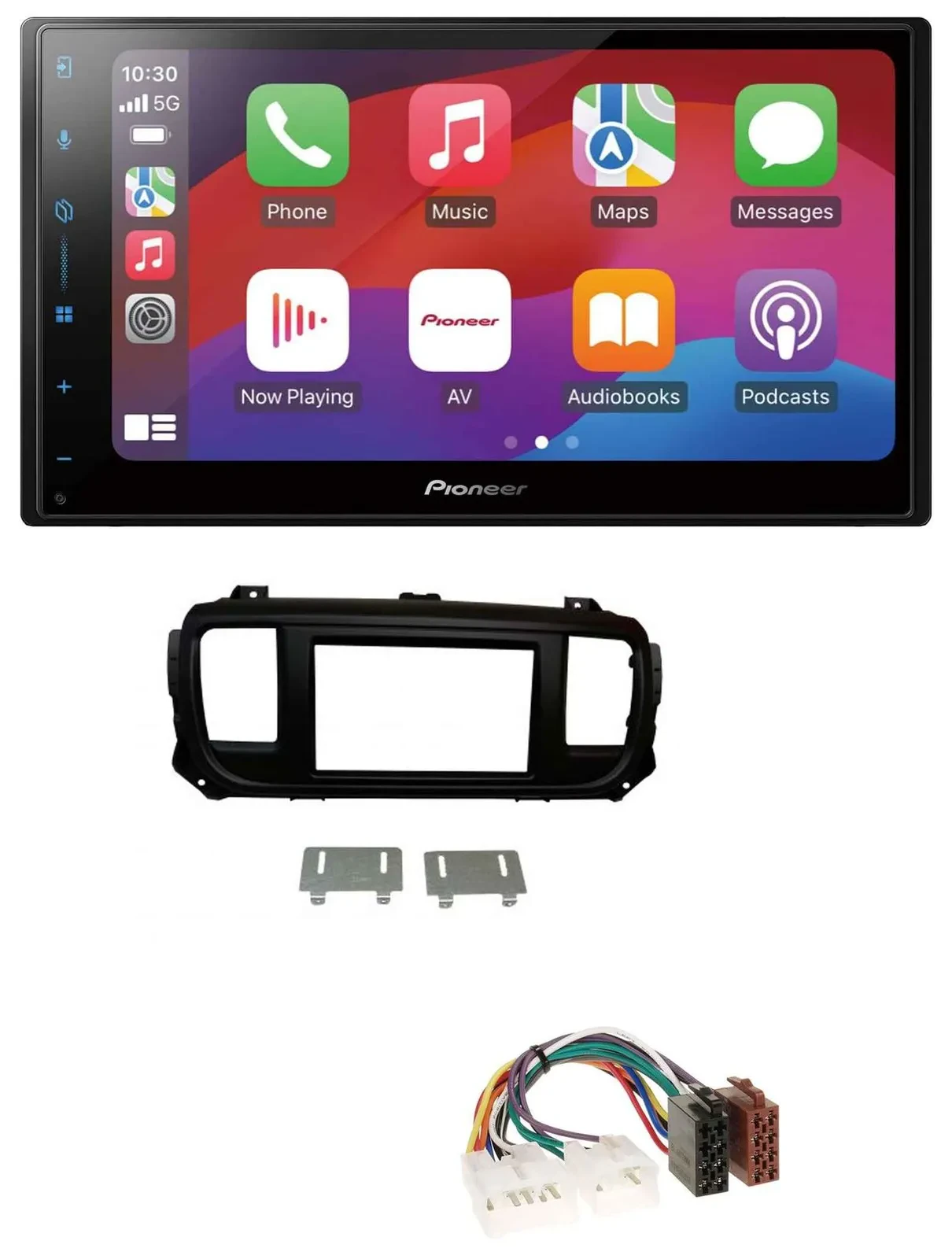 Pioneer DAB USB MP3 Bluetooth 2DIN Autoradio für Toyota Proace Verso ab 2016