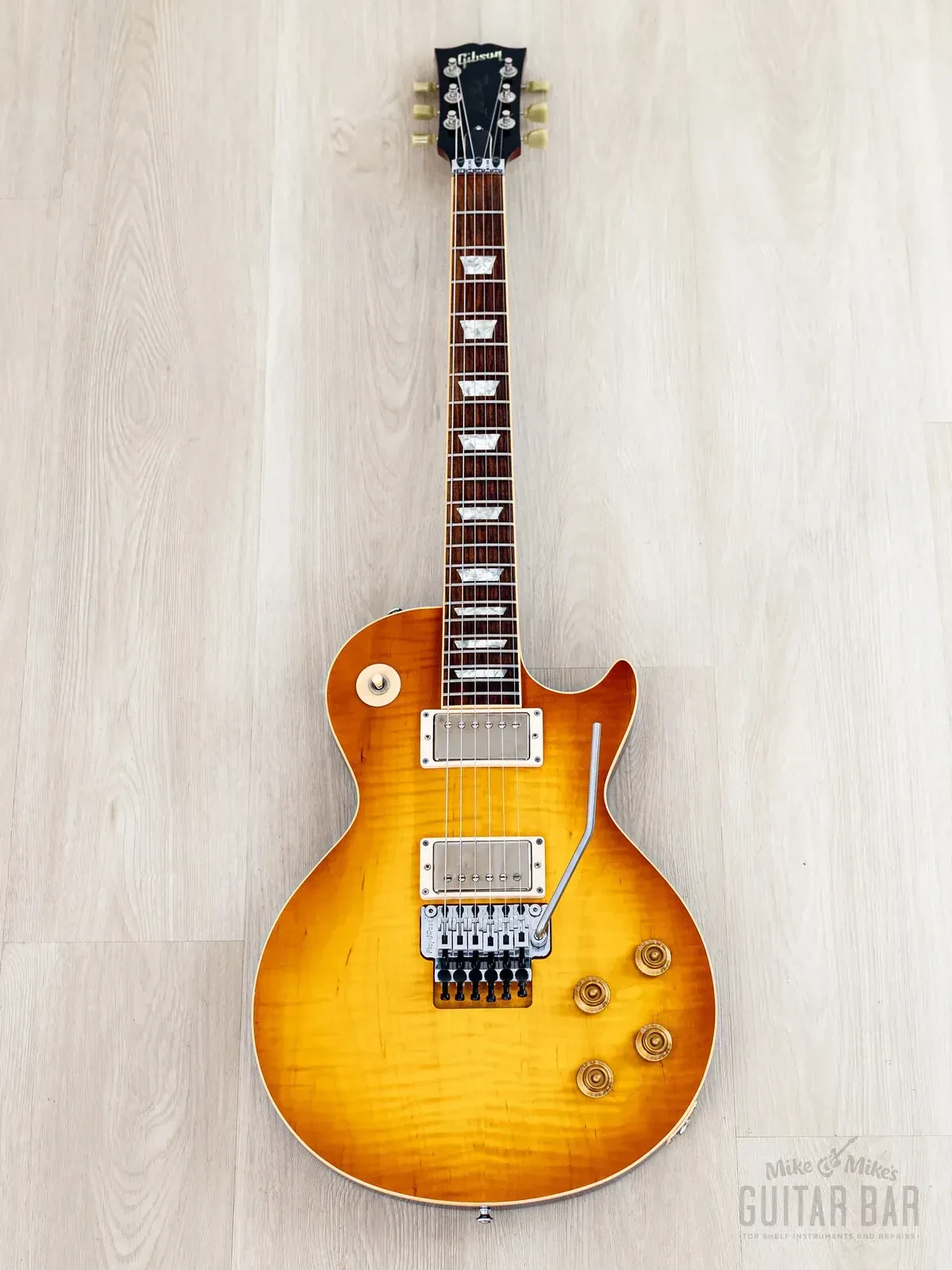 Электрогитара Gibson Custom Shop Les Paul Axcess Standard HH Ice Tea Burst w/case USA 2010