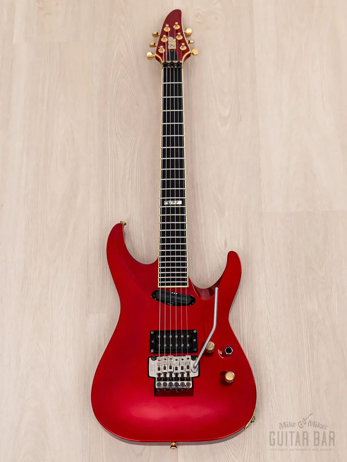 Электрогитара ESP Horizon Custom Superstrat HH Candy Apple Red w/case Japan 1990s