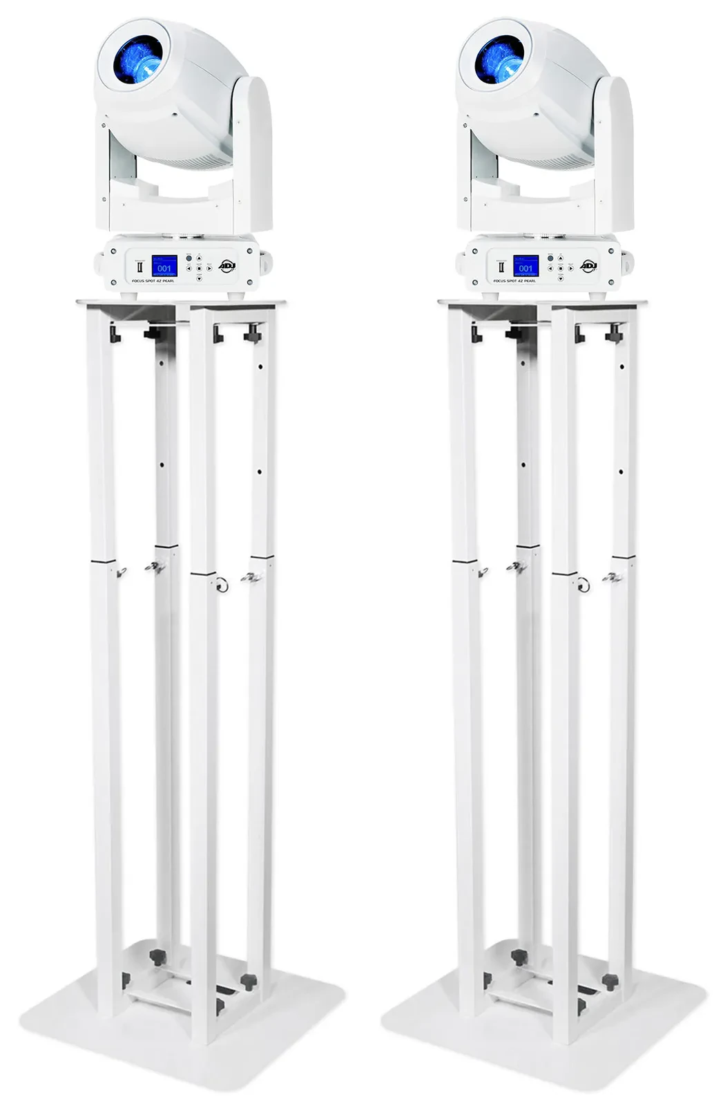 Прибор с полным движением American DJ FOCUS SPOT 4Z Pearl DMX со стойкой (пара)