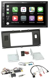 Pioneer USB Lenkrad DAB 2DIN Bluetooth Autoradio für Land Rover Evoque 2011-2013