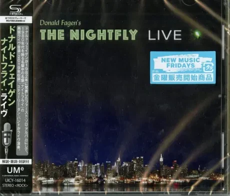 DONALD FAGEN - Donald Fagen's The Nightfly Live (CD, Japan)
