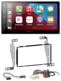 Pioneer USB MP3 DAB 2DIN Bluetooth Autoradio für Nissan Juke (2010-2014)