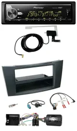 Автомагнитола для Mercedes E-Class W211 2002–2008 Pioneer Bluetooth, DAB, USB, поддержка кнопок на руле