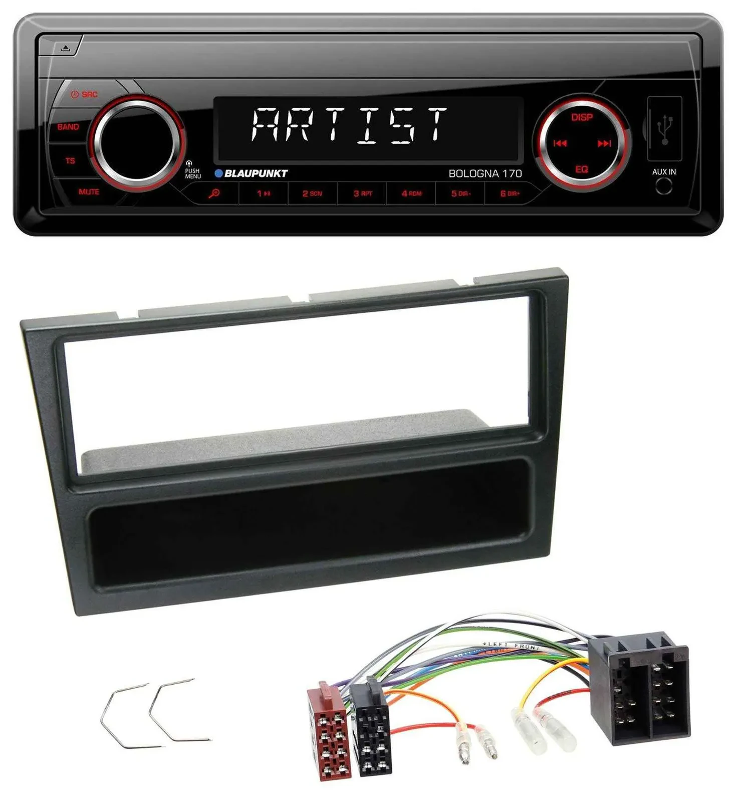 Автомагнитола для Opel Blaupunkt 1DIN USB SD MP3 AUX