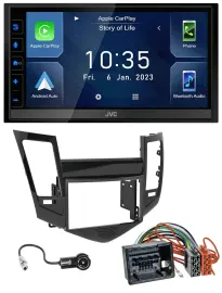 JVC DAB Bluetooth MP3 USB 2DIN Autoradio für Chevrolet Cruze ab 2009