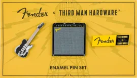 Fender x Third Man Hardware Lapel Pin Set - 3 Pins