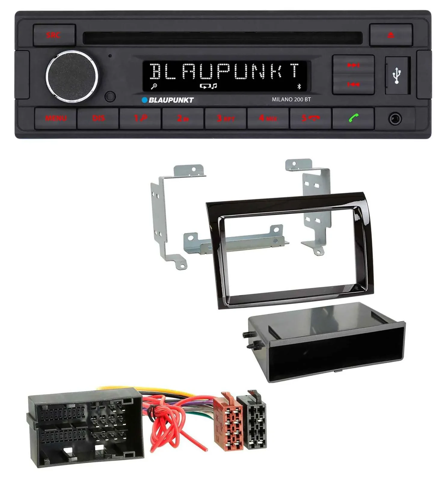 Автомагнитола Blaupunkt 14-2 CD/MP3, USB, Bluetooth, AUX для Citroen Jumper/Fiat Ducato