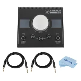 Контроллер студийных мониторов Mackie Big Knob Passive с аксессуарами
