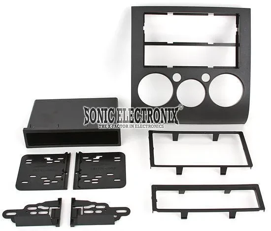 Metra 99-7012 Single/Double DIN Install Dash Kit for 2004-07 Mitsubishi Galant