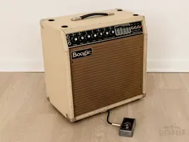 Комбоусилитель 1981 Mesa Boogie Mark II B Vintage 1x12 Tube Amp Blonde 60 Watt w/ EQ & Reverb