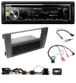 Автомагнитола для Audi A6 (2001–2004) Pioneer DAB, USB, MP3, CD, поддержка управления с руля