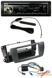 Автомагнитола для Seat Ibiza (с 2008) Pioneer CD/MP3, USB, DAB, AUX, чёрная