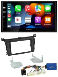 Автомагнитола для Toyota RAV4 (с 2013) Kenwood 2-DIN, DAB, USB, Bluetooth, MP3