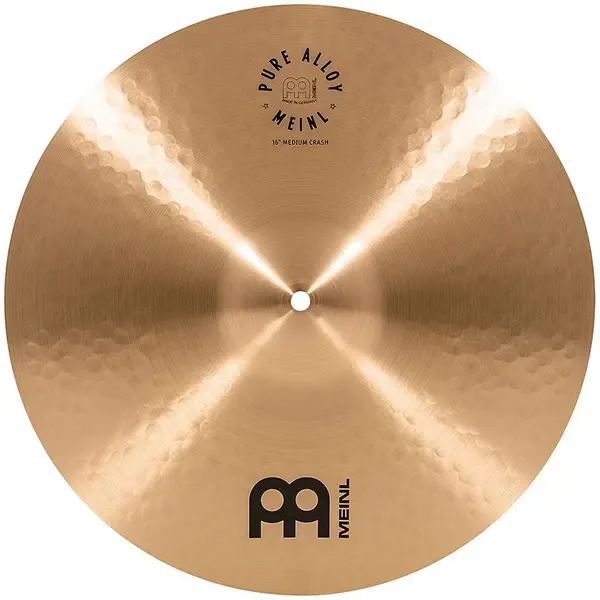 Тарелка барабанная MEINL 16" Pure Alloy Medium Crash