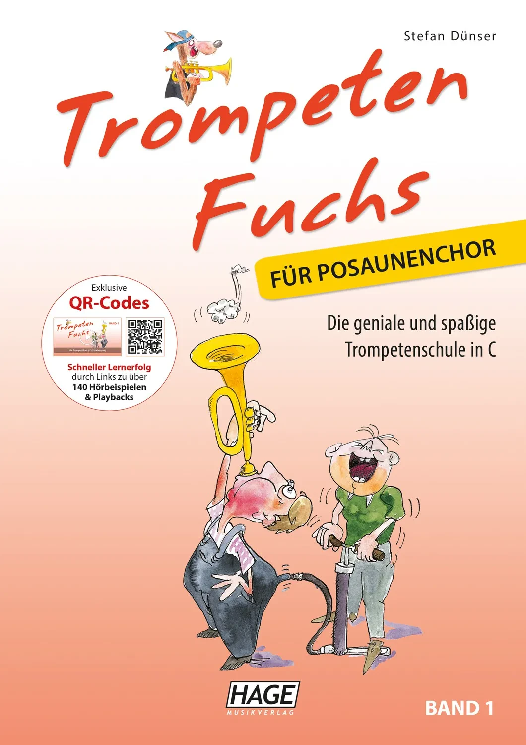 Ноты для трубы HAGE Trompeten Fuchs 1 Posaunenchor