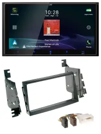 JVC USB Bluetooth 2DIN DAB MP3 Autoradio für Hyundai Azera Japan USA Grandeur 06