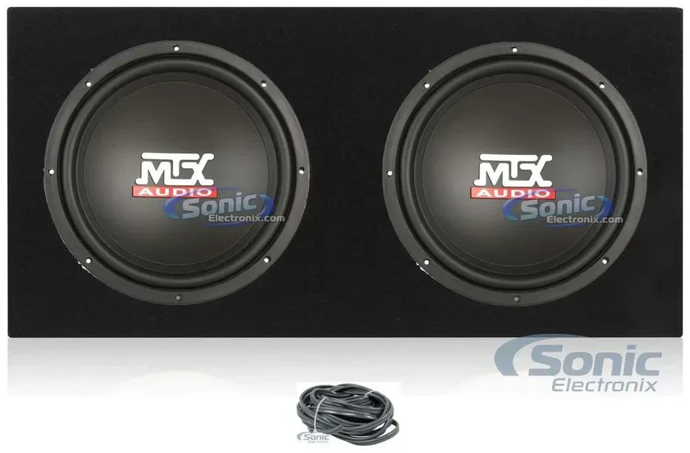 Сабвуфер для авто MTX Terminator TN12-02 12" 800W в закрытом корпусе (набор, пара)