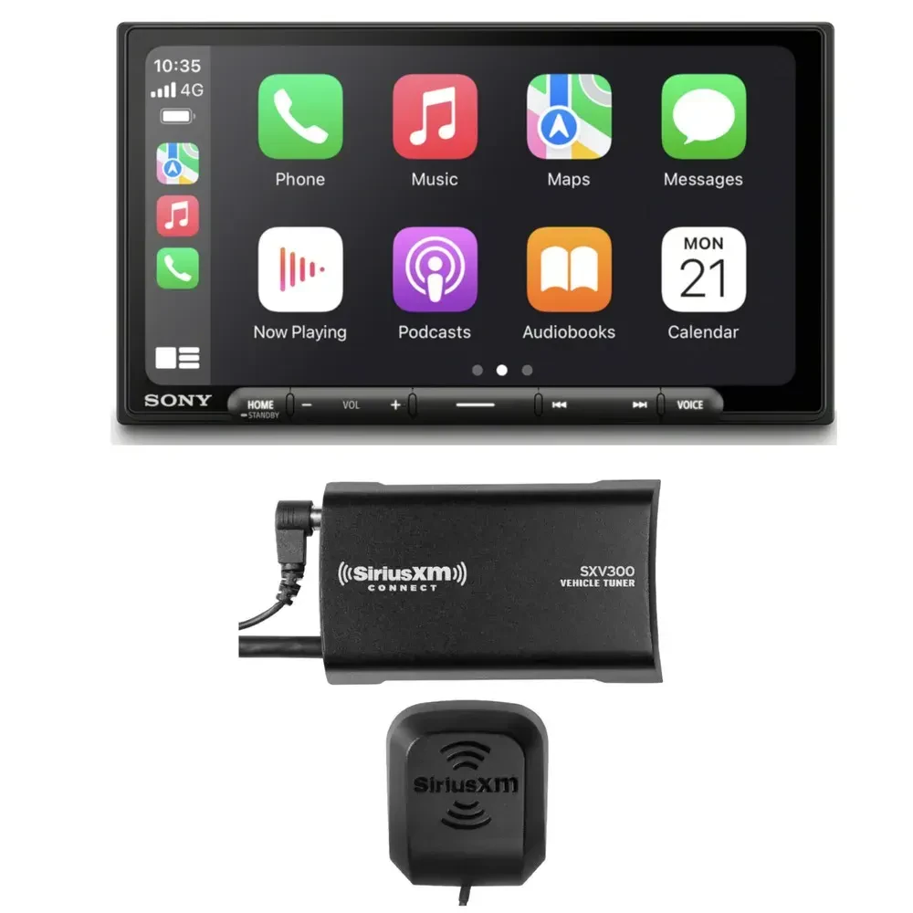 Автомагнитола Sony XAV-AX6000 6.95" Double-DIN, сенсорный экран, с SiriusXM SXV300v1