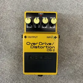 Педаль эффектов для электрогитары Boss Overdrive Distortion OS-2 Taiwan 1996