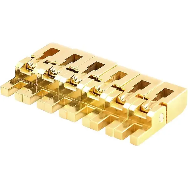 Седло бриджа для электрогитары Floyd Rose Original Bridge Saddles Gold (6 штук)