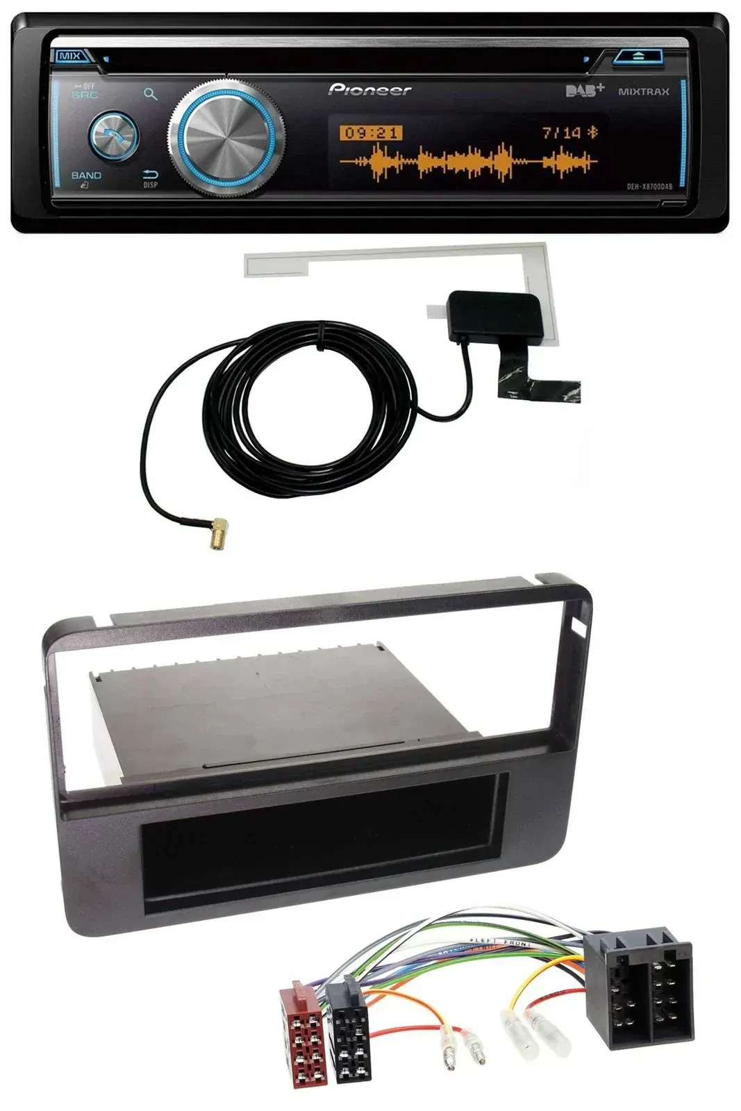 Автомагнитола Pioneer Bluetooth DAB MP3 USB CD для Alfa Romeo 159/Brera/Spider (2006–2010)