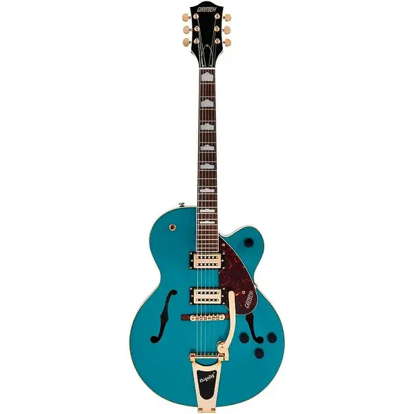 Электрогитара полуакустическая Gretsch G2410TG Streamliner Hollow Body Single-Cut with Bigsby Ocean Turquoise