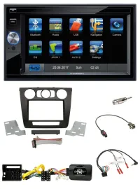 Blaupunkt SD Bluetooth 2DIN MP3 USB Lenkrad Autoradio für BMW 1er man. Klima E87