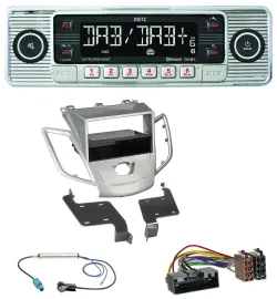 Dietz Bluetooth MP3 DAB USB Autoradio für Ford Fiesta JA8 10-17 ohne Display sil