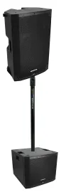 Mackie Thump15 V4 15” 1400w Active DJ PA Speaker w/Bluetooth+Thump15S V4 15" Sub