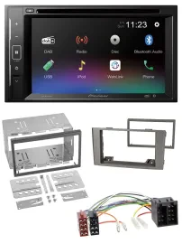 Pioneer Bluetooth MP3 USB 2DIN DAB DVD Autoradio für Iveco Daily 2006-2014 silbe