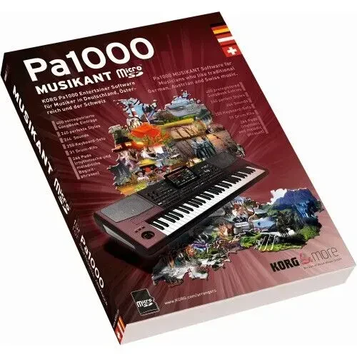Korg PA-1000 Musikant Software micro-SD Karte | Neu