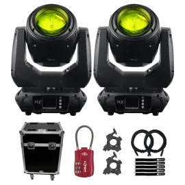 Прибор с полным движением JMAZ LIGHTING JZ3013 Attco Beam 230 DMX Gobo с аксессуарами (пара)